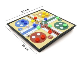Juego ludo chico en caja